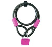 LUCCHETTO ONGUARD NEON BULL CAVO 1200 x 8 mm FUCSIA FLUO