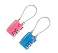 Lucchetto password TSA Lucchetto doganale Lucchetto da viaggio Corda d'acciaio