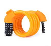 Lucchetto per bici resistente, cavo in acciaio spesso 1,2 m e 12 mm, codice a combinazione a cinque cifre, senza chiave, impermeabile e resistente alla ruggine, per pendolari e ciclisti all'aperto