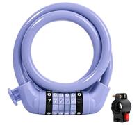 Lucchetto per bicicletta con combinazione a 6 cifre per bici e moto | Adattatore per stufa da campeggio, adattatore per bombola di gas, adattatore da cucina, per jetboil, per msr, per primus, per