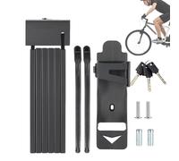 Lucchetto per bicicletta, serratura di sicurezza con staffa di montaggio e 3 chiavi, serratura portatile, antifurto per scooter, attrezzature, accessori per biciclette