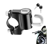 Lucchetto per casco da moto, resistente combinato, in lega di alluminio, antifurto, universale, con 2 chiavi, per motociclisti, scooter, garage, ATV