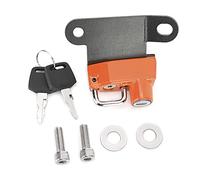 Lucchetto per casco in lega di alluminio Gancio di sicurezza antifurto Accessorio per moto SuperDuke R 1290 dal 2014 in poi Alta resistenza durevole Antiruggine Resistente alla (Arancia)