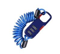 Lucchetto per casco moto - Lucchetto con codice combinato a 3 cifre, cavo in acciaio retrattile, design di sicurezza compatto, accessorio antifurto durevole | Portabilità senza sforzo Portatile per bi