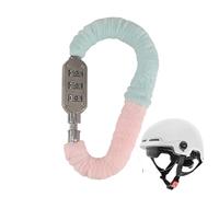 Lucchetto per casco per moto, moschettone a 3 cifre, per campeggio | Lucchetto con codice per valigia, per uomini e donne, motociclisti, viaggi quotidiani, lunghi percorsi e escursioni