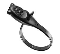 Lucchetto per cavi - Lucchetto per cavi regolabile | Fascetta per scooter con combinazione | Hardware antifurto regolabile - Sicurezza per porta, skateboard, armadio, scooter, passeggino