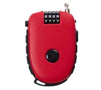 Lucchetto per cavi per bagagli | Lucchetto per cavo da viaggio retrattile combinato: telecamera di blocco cavo a combinazione portatile a 4 cifre e lucchetto kayak per bagagli, valigia, casco, zaino