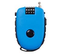 Lucchetto per cavi per bagagli | Lucchetto per cavo da viaggio retrattile combinato: telecamera di blocco cavo a combinazione portatile a 4 cifre e lucchetto kayak per bagagli, valigia, casco, zaino