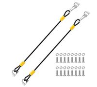 Lucchetto Per Coperchio Della Spazzatura - Confezione Da 2 Pezzi A Prova Di Orso, Set Di Lucchetti In Metallo A Prova Di Orso Per Esterni | Coperchi Di Apertura Durevoli Per La Costruzione In A