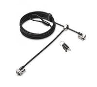 Lucchetto per laptop doppio con chiave Kensington MicroSaver 2.0