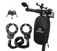Lucchetto per scooter con borsa