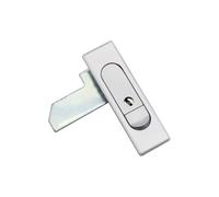 Lucchetto piatto in lega di zinco, spesso utilizzato per impianti industriali, 1 pezzo (With Lock)