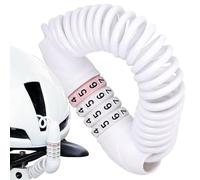 Lucchetto portatile a combinazione a 4 cifre, portatile, con codice combinato, per attività all'aperto, campus, viaggi, parcheggio, sicurezza pendolarismo, allenamento