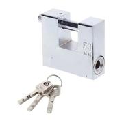 Lucchetto rettangolare a lama trasversale 1 pezzo (50 mm)