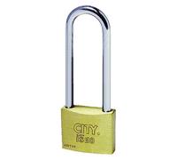 LUCCHETTO RETTANGOLARE ARCO LUNGO mm 50 PZ 10