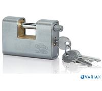 LUCCHETTO RETTANGOLARE DI SICUREZZA CORAZZATO - CORBIN PL211