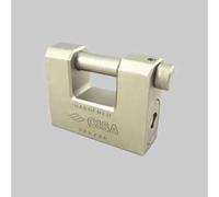 LUCCHETTO RETTANGOLARE IN ACCIAIO CON CHIAVE LIM CISA 84 mm Serrature Cisa
