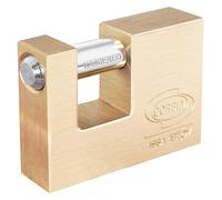 Lucchetto serranda ottone corbin 90mm antiscasso antifurto sicurezza