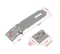 Lucchetto Serratura Porta Fermaglio 1pcs Corrosion-Resistant Pienamente Lucidato