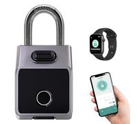 Lucchetto Smart, lucchetto con cifre Tuya, con impronte digitali, lucchetto resistente alle intemperie, per palestra, ufficio, casa, giardino, armadio, ecc