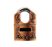 lucchetto， Steel Padlock with 3 Keys,Rust-Proof and Anti-Theft Brass Lock,The Width of The Body is 40mm,50mm,60mm(60x86mm)
