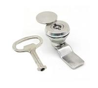 Lucchetto triangolare in acciaio inox 304 con chiusura a coperchio, serratura industriale a forma di ala, 1 pezzo (Airfoil lock)