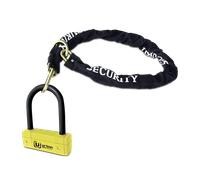 §Lucchetto URBAN UR85 + Catena con Anello Ø10 mm 120 cm Classe SRA§