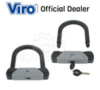 Lucchetto VIRO 184.145 per moto e bici Arco rigido sezione quadra 145x115 mm