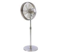 Beacon Lighting Ventilatore a piantana Beacon Breeze cromato, base rotonda, silenzioso Beacon Lighting