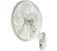LUCCI AIR Glide DC WV - Ventilatore da parete, 36 W, bianco