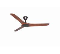 LUCCI AIR Outdoor DC Abyss - Ventilatore da soffitto in bronzo, 142 cm