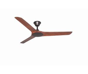 LUCCI AIR Outdoor DC Abyss - Ventilatore da soffitto in bronzo, 142 cm