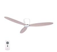 Lucci Ventilatore da soffitto Airfusion Radar, ventilatore con telecomando, ventilatore da soffitto estremamente piatto, bianco Ø 106 cm