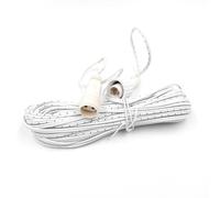 Luccika Cavo Prolunga da 10 Metri per stringhe di Luci LED Luccika Home a 31V/36V, Connettore Maschio e Femmina con guarnizioni, IP44, Uso Interno ed Esterno (Bianco)