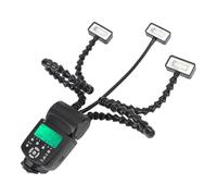 Luce a Braccio Macro a LED 3 in 1, Illuminazione per Fotografia Macro a 3 Teste 5600K 8 Livelli di luminosità con Supporto per Scarpe per Fotografia Ravvicinata di Gioielli di