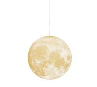 Luce a Ciondolo in Resina Industriale Nordic Creative Creative Lunar Chandeliers 3D Stampa Pianeta Lampade per la Luna per Il corridoio del Ristorante corridoio Cucina Isola Lampada Fatta in Cina