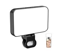 Luce A Clip Per Smartphone | Lampada Portatile Per Bellezza E Trucco A Morsetto Ricaricabile,Luce Di Riempimento Rotante | Per Fotografia Registrazione Video Trucco Vlogging Viaggio Casa Studio Live S