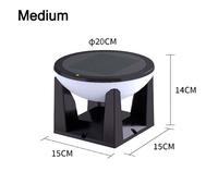 Luce a colonna solare da esterno auto on off impermeabile facile installazione p [EEK: A+]