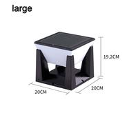 Luce a colonna solare da esterno auto on off impermeabile facile installazione p [EEK: A+]