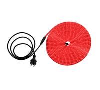 Luce a corda LED 9m luce esterna rossa lampada decorativa IP44 decorazione giardino 216 LED, plastica, LxP 900 x 1 cm