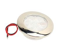 Luce a Disco a LED, Luce a Disco a LED da 1 W DC12V, Montaggio Ad Incasso a Soffitto per Barche per 1 W Luce Diurna Bianca da 5500 a 6300 K, Interruttori a Pulsante