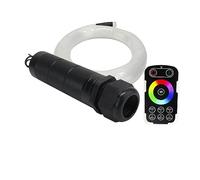 Luce A Fibra Ottica Di Controllo Della Musica Tocco Del Soffitto Cielo Stellato Automobile 6W For La Decorazione Interna Stella Tetto'automobile(300pcs 0.75mm 2M)