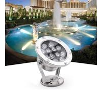 Luce A Fontana Subacquea Ad Anello A LED - Faretti Piscina, Luce Sommergibile per Piscina A LED 24V, Luci per Stagno A Bassa Tensione Impermeabili IP68, per Feste Piscina Fontana da Giardino (Color :