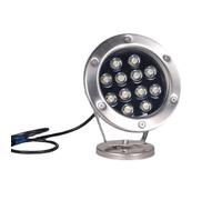 Luce A Fontana Subacquea Ad Anello A LED - Faretti Piscina, Luci LED Subacquee RGB, Faretto LED Per Piscina In Acciaio Inossidabile 12V, Faretto Da Incasso Per Esterni Impermeabile IP68 ( Color : RGB