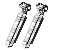 Luce a LED a energia eolica - 2 pezzi per veicoli alimentate al - Lampada impermeabile per auto, scooter, moto, bicicletta, guida esterna, campeggio, viaggio