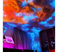 Luce a LED a forma di nuvola, luce d'atmosfera creativa per sala giochi, barra luminosa da parete fai da te, ideale per la decorazione della casa, feste e festival
