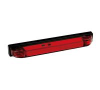 Luce a led ingombro camion camper 24V rosso 155x22mm