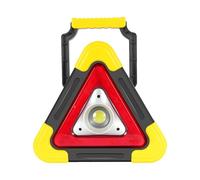 Luce a LED Light Triangle-Solare- Avvertenza Triangolo, Luce di sicurezza ricaricabile per Street | Triangolo di avvertimento con 4 modalità di luce, visibilità per le riparazioni degli incid