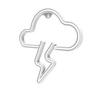 LUCE A LED MUITOMAS NEON WALL LAMP CLOUD, Azzurro/Giallo