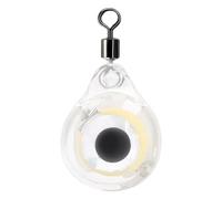 Luce a LED per esca da pesca | Luce di raccolta di pesci a bottone LED impermeabile per pesca notturna - L'esca di calamari da pesca a goccia profonda a forma di occhio brilla nell'esca